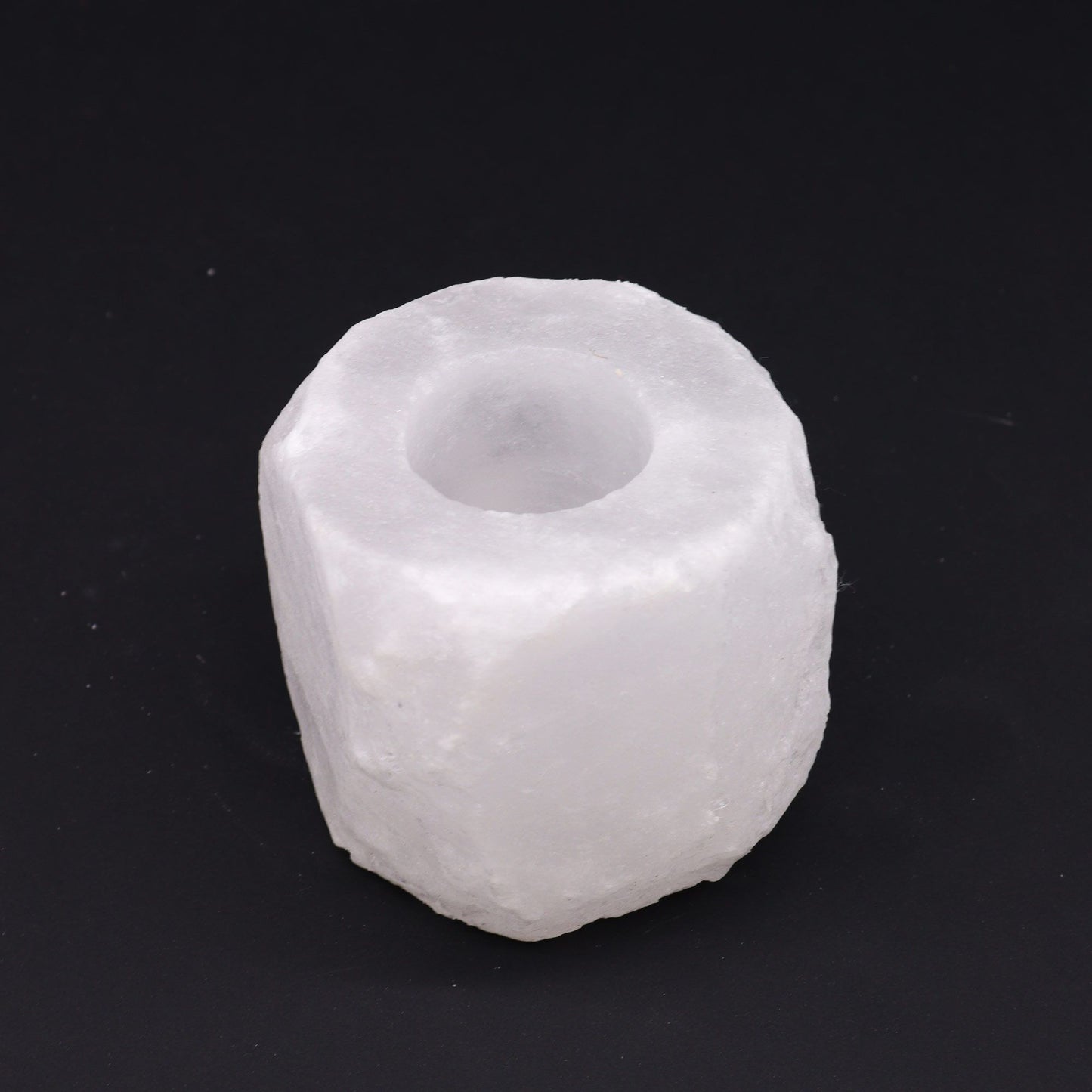 Crystal Rock Himalayan Salt Candle Holder 600-800g - Image crystal-rock-himalayan-salt-candle-holder-600800g-qsalt-08w