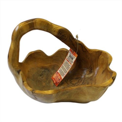 Large Back Handle Bowl aprox 30cm - Image large-back-handle-bowl-aprox-30cm-teakb-13