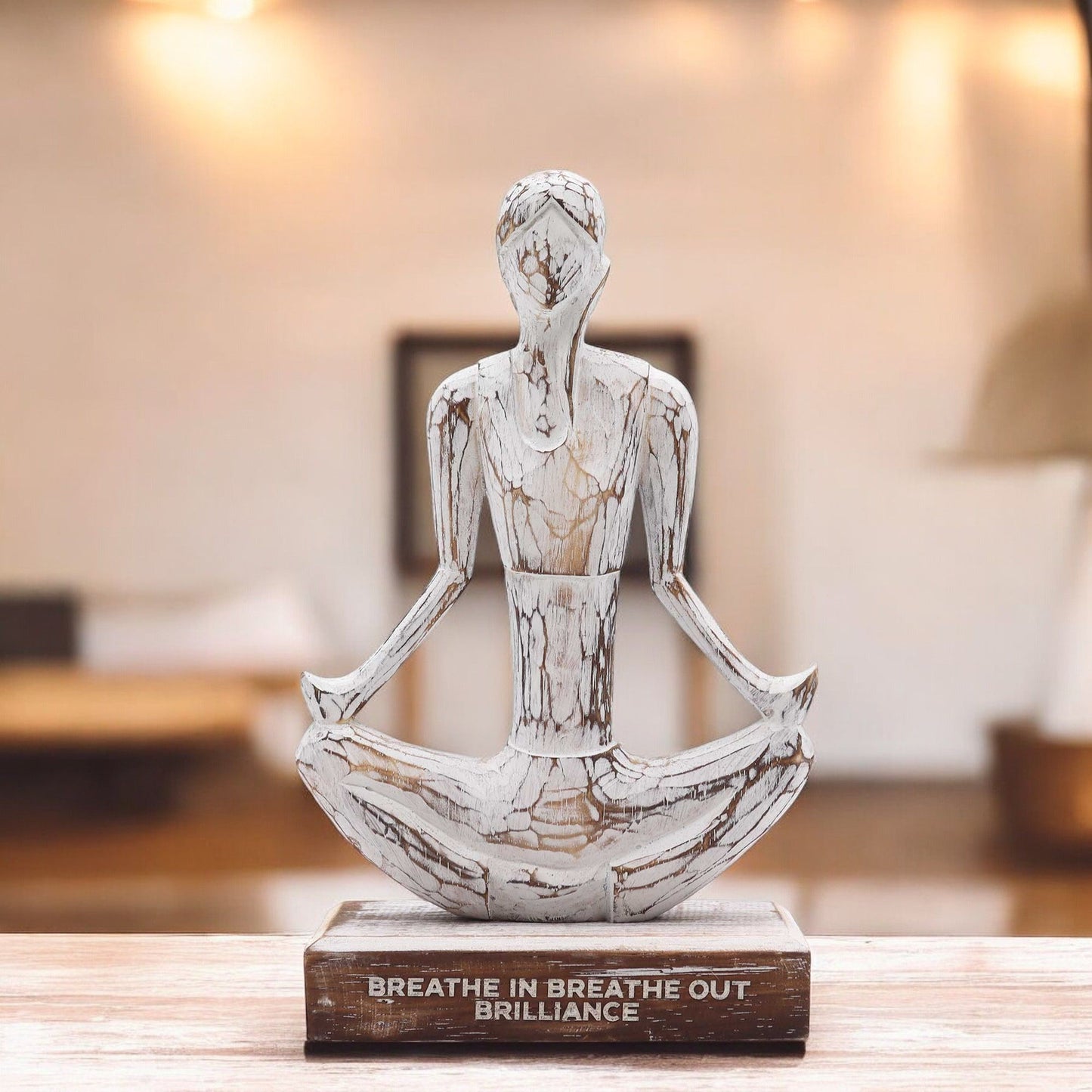 Wooden Yoga Lady - Whitewash - Easy Pose - "Breathe in Breathe out Brilliance" - Image wooden-yoga-lady--whitewash--easy-pose--breathe-in-breathe-out-brilliance-wyl-03