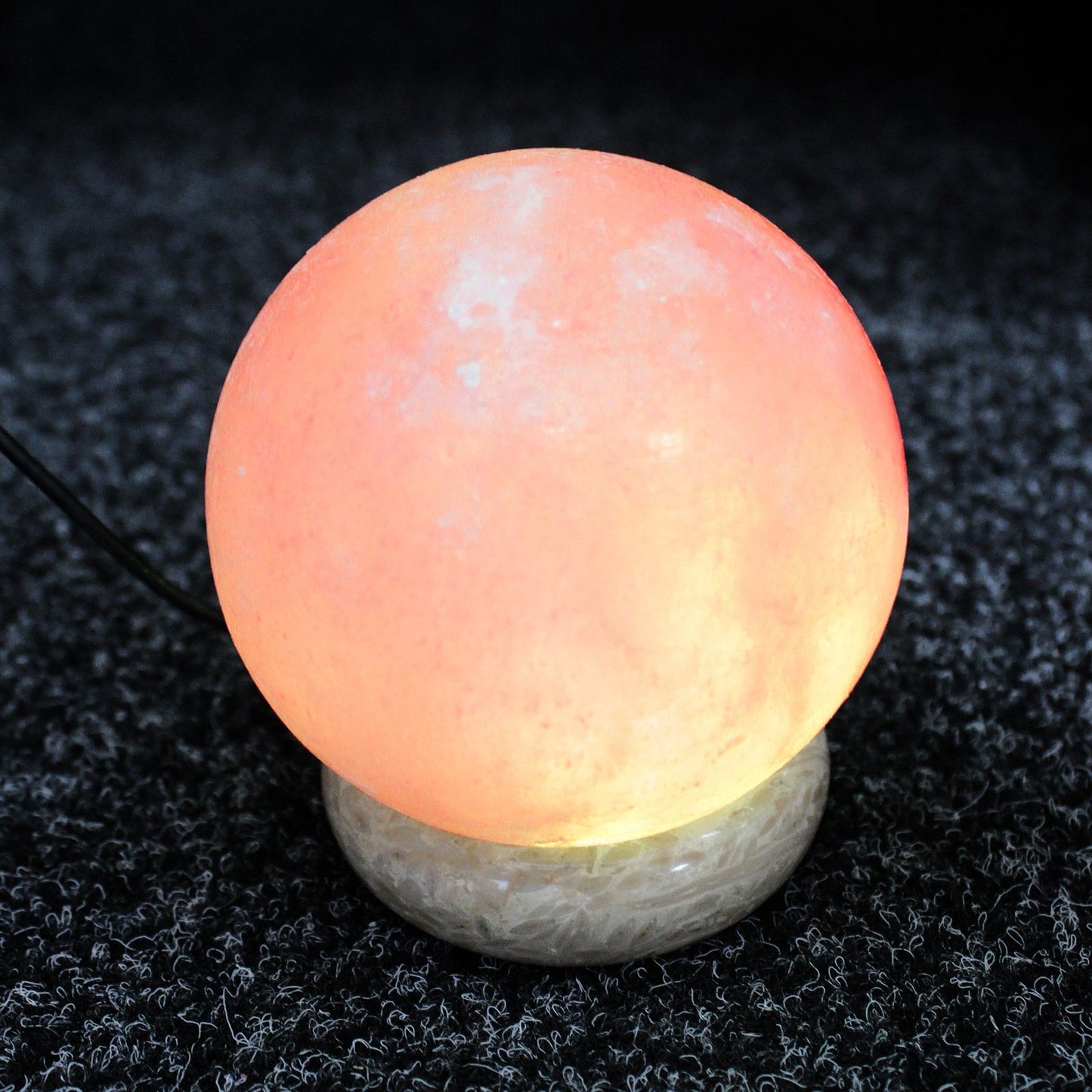 Quality USB Ball Salt Lamp - 8 cm (single) - Image quality-usb-ball-salt-lamp--8-cm-single-qsalt-50