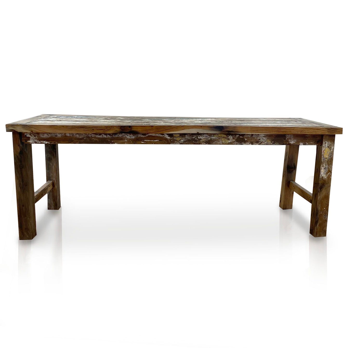 Recycled Teakwood Dinning Table 1.8 m - Image recycled-teakwood-dinning-table-18-m-acshop-07