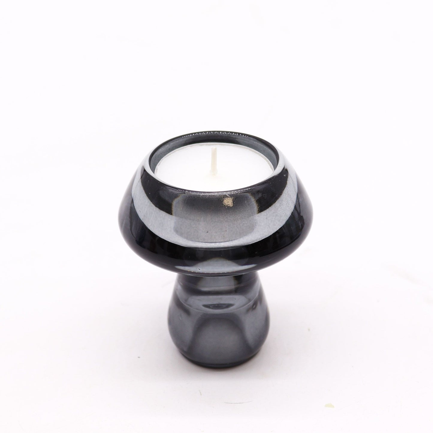 Mushroom Flip Dinner Candle / Tealight Holder - Midnight Grey - Image mushroom-flip-dinner-candle--tealight-holder--midnight-grey-gchd-18