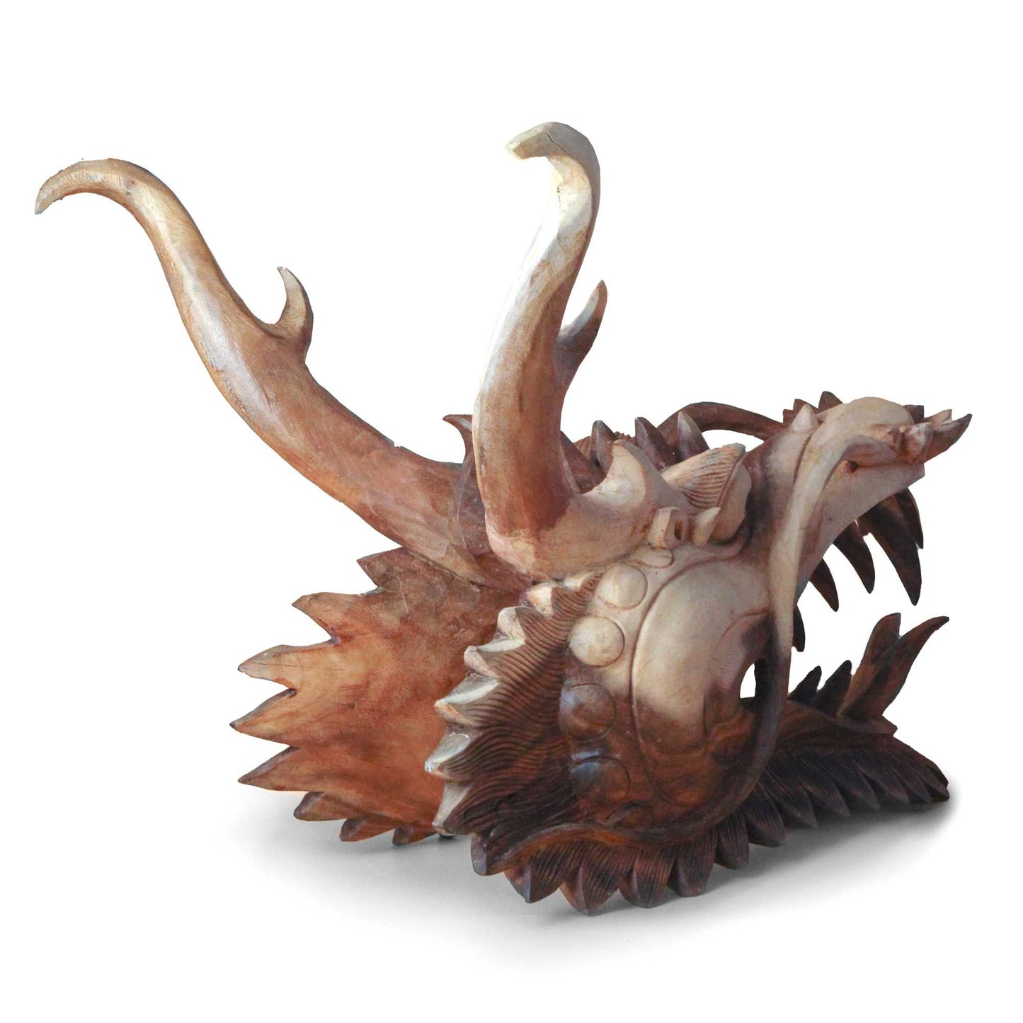 Live Size Dragon Head Carving - 30cm - Image live-size-dragon-head-carving---30cm-wdw-22