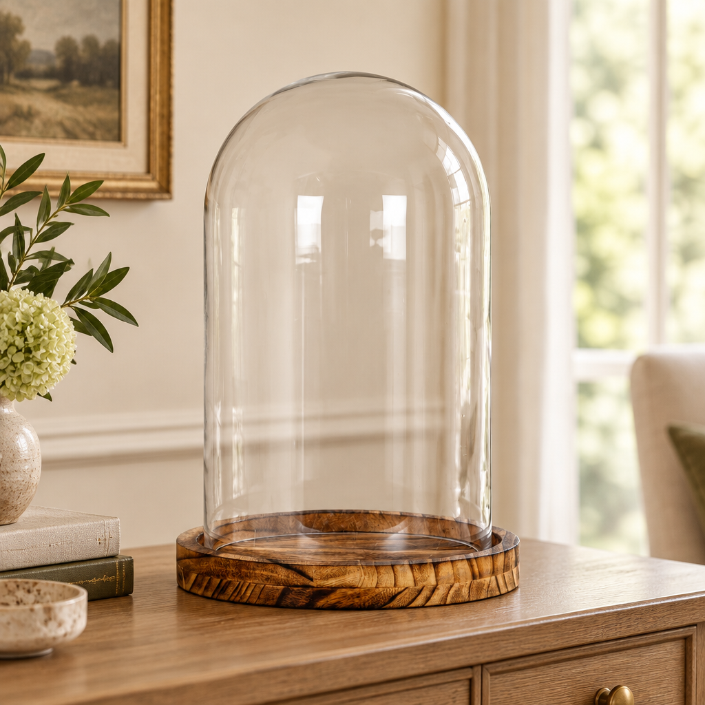 Glass cloche lifestyle image