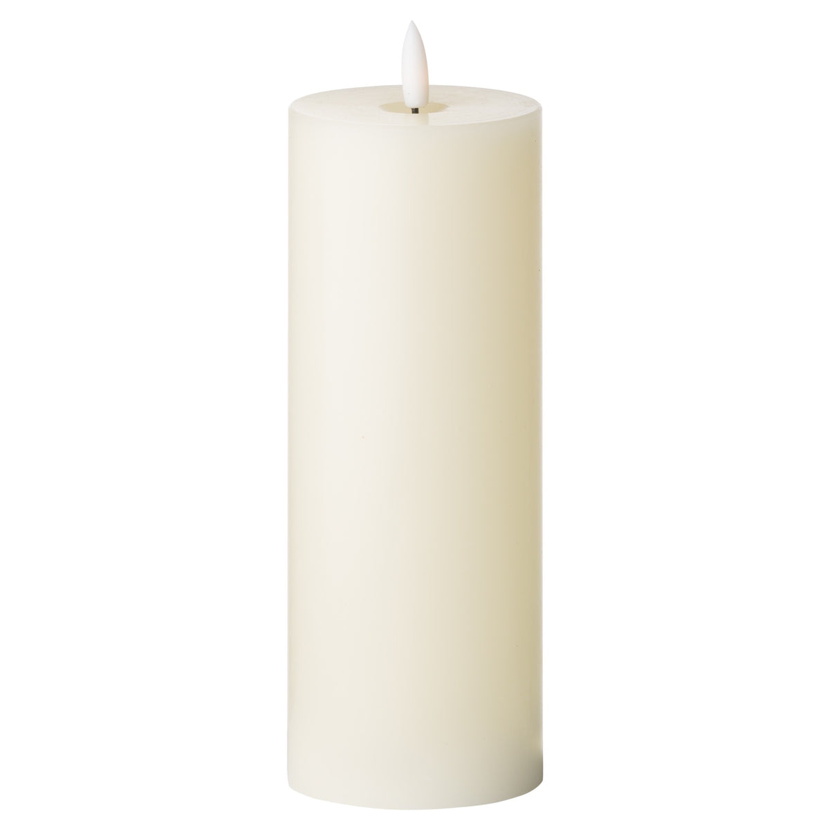 Luxe Collection Natural Glow 3 x 8 LED Cream Wax Candle