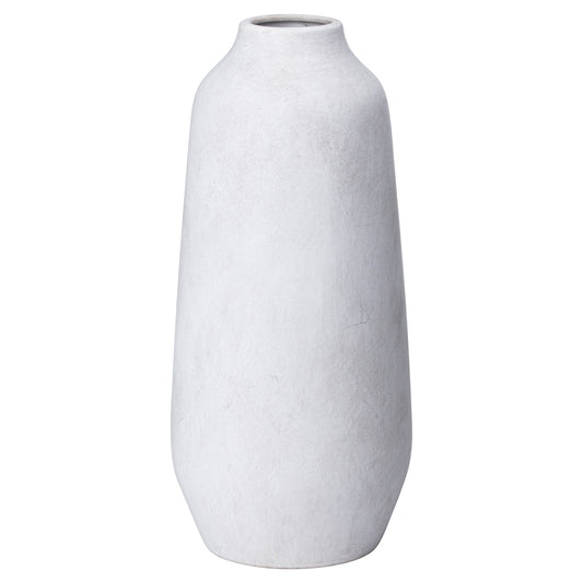 Darcy Ople Tall Vase with a pale tapered ceramic body and narrow neck