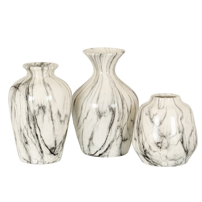 Marble Ellipse Large Vase
