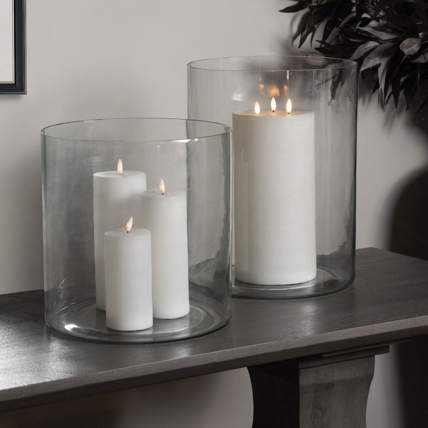 Tasman Glass Cylinder Vase Large - Vases
