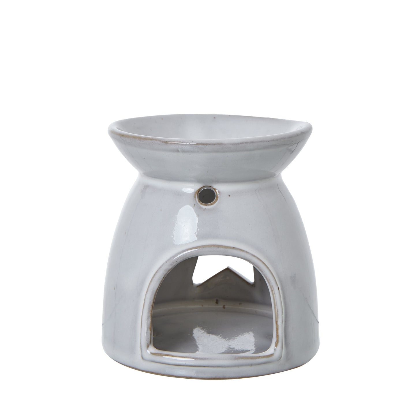White Ceramic Star Cut-Out Wax Melt Tealight Holder - Christmas Candles & Candle Accessories