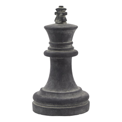 Amalfi Grey King Chess Piece