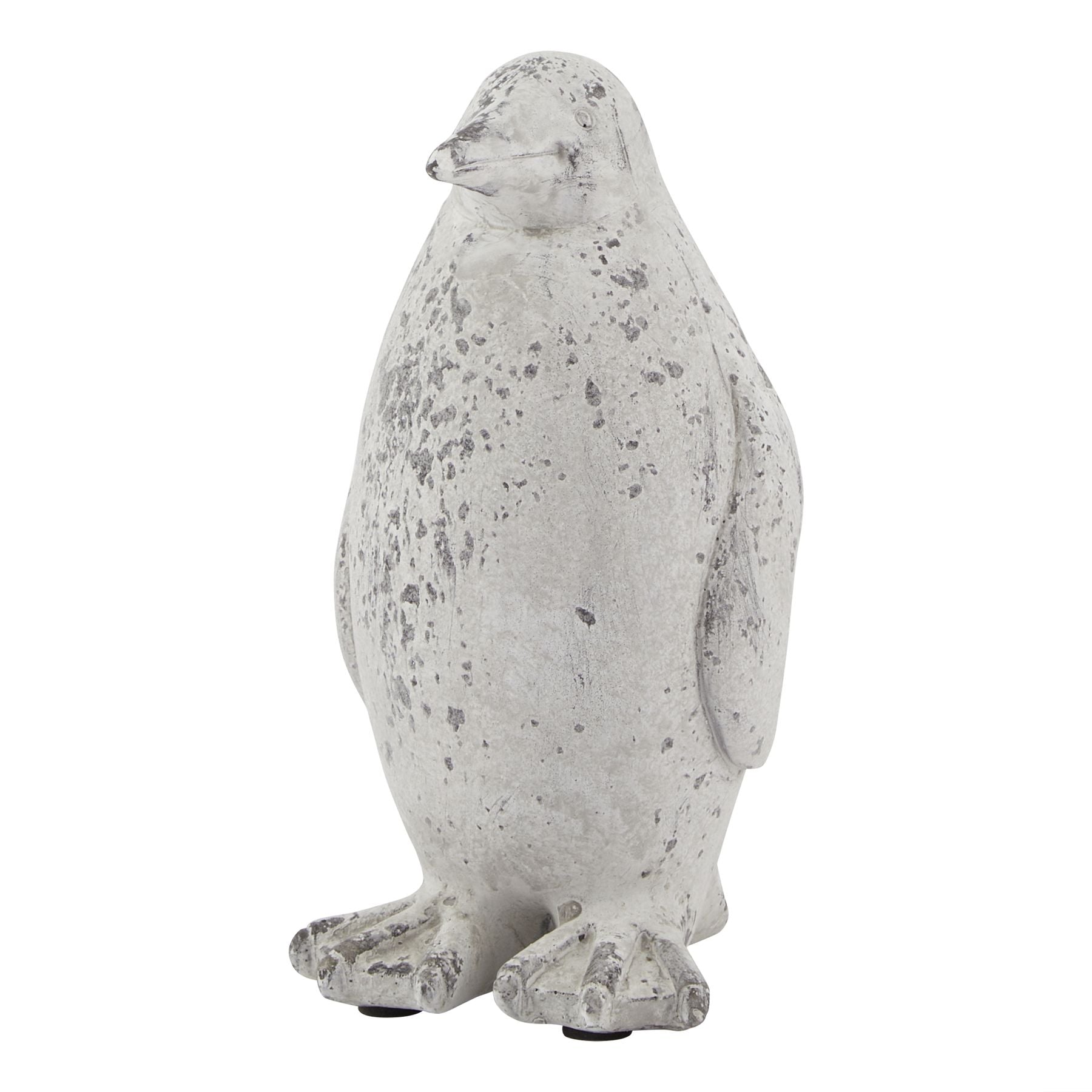 Small Grey Stone Effect Penguin Statue, decorative grey speckled penguin figurine, small animal ornament for home decor UK

Applying description and SEO fields now: