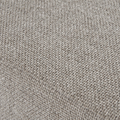 Vesper Taupe Ottoman Footstool