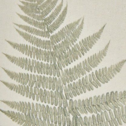Bracken Art On Texture-Torn Paper With Beaded Frame - Printed Art