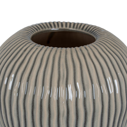 Pallida Collection Small Striped Vase - Vases