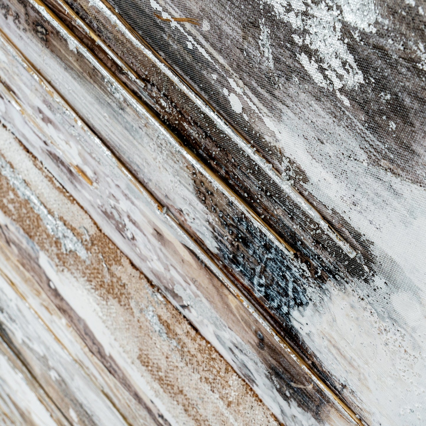 Ethereal Hand Painted Canvas In Frame