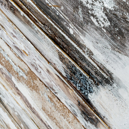 Ethereal Hand Painted Canvas In Frame