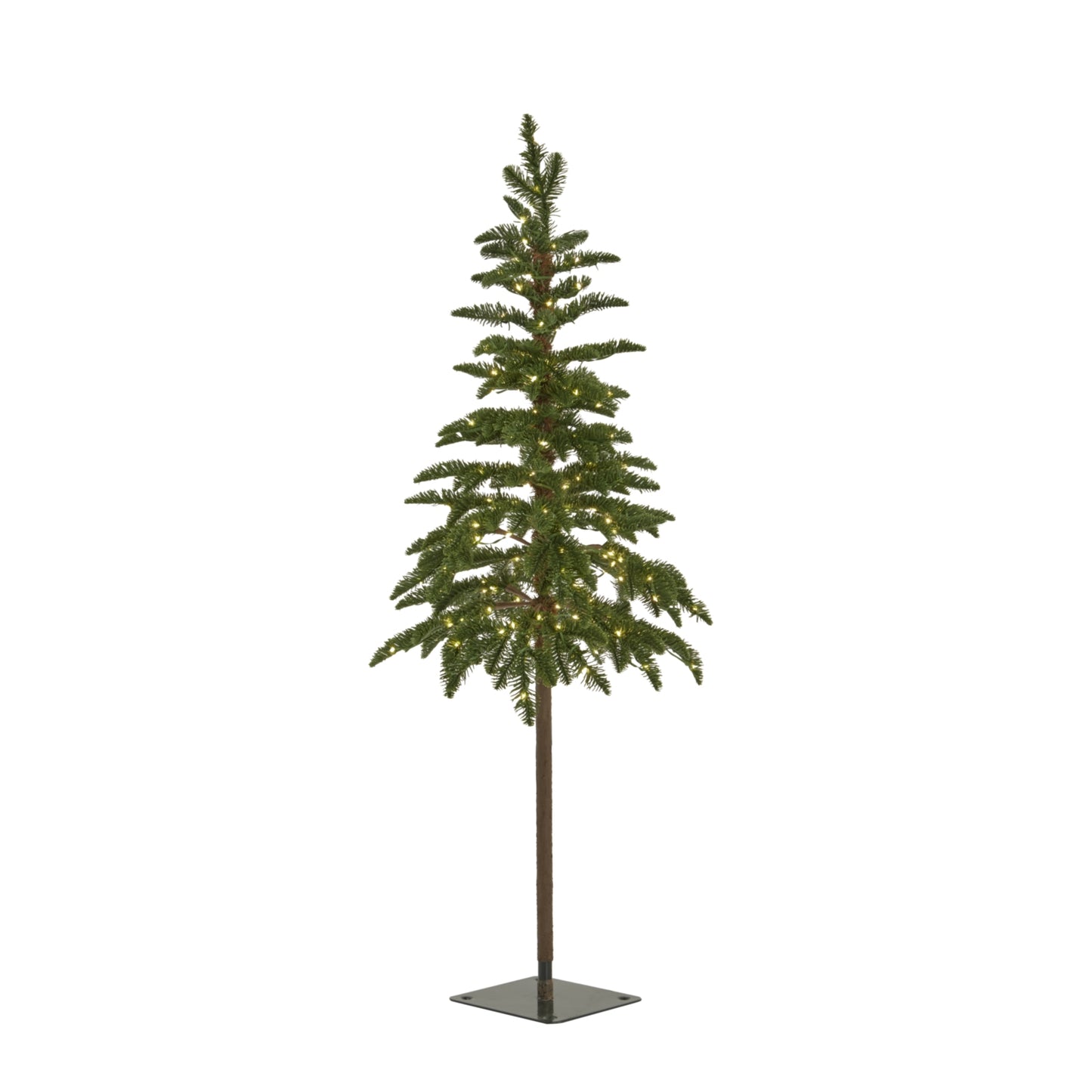 Medium Green Woodland Pre-Lit 200 Led Christmas Tree - Christmas
