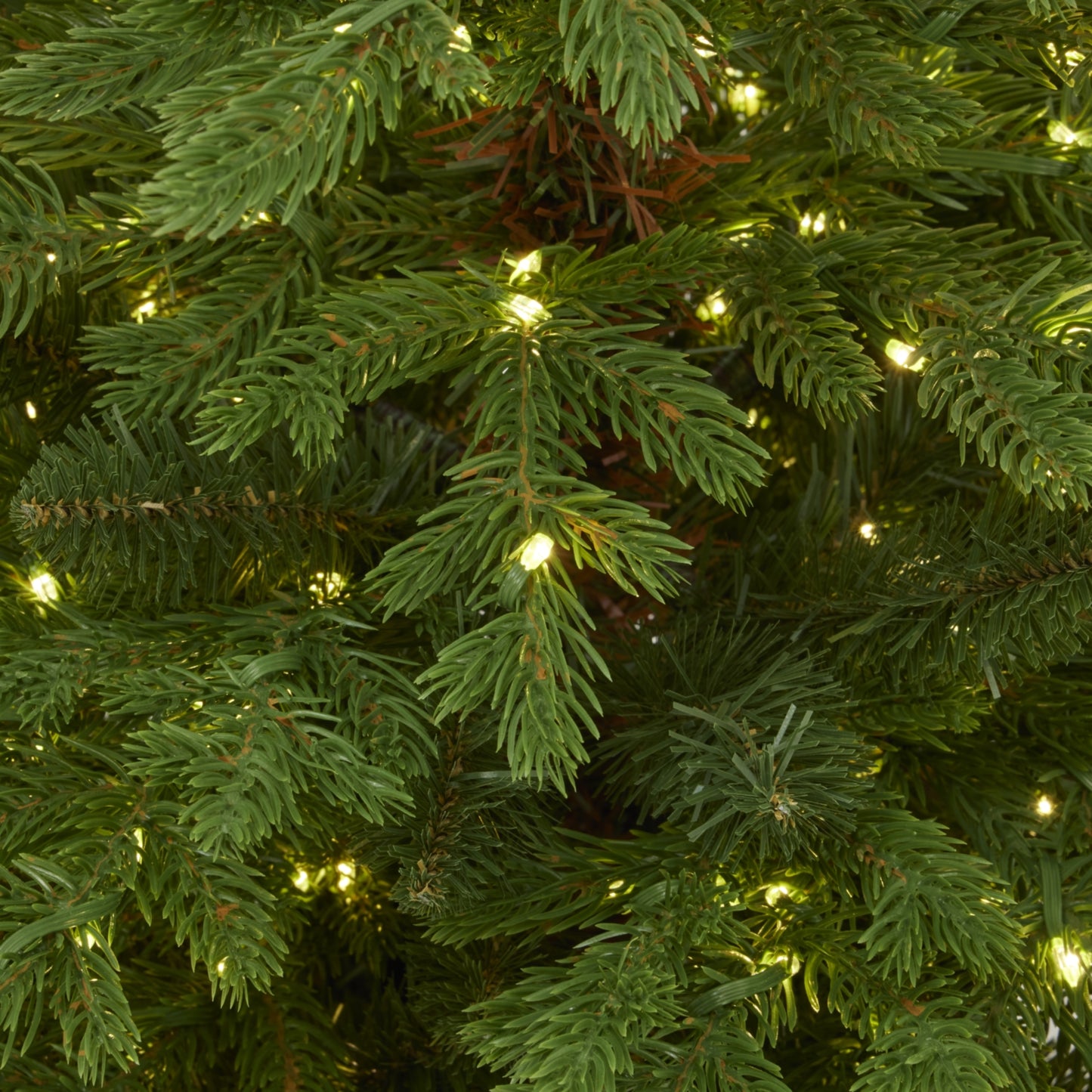 Green Forest Fir Pre-Lit Led 300L Christmas Tree In Pot - Christmas