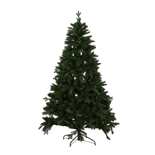 Green Forest Fir Pre-Lit 400L Led Christmas Tree - Christmas