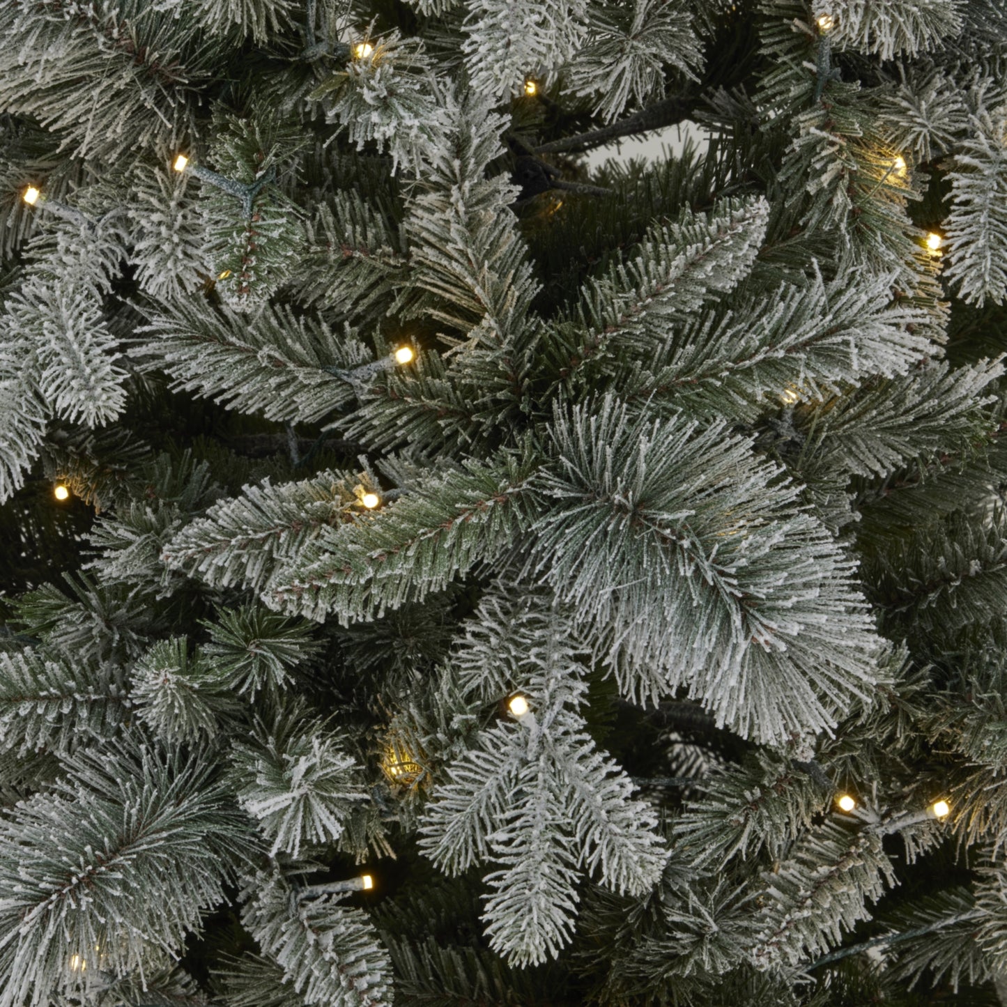 Snowy Forest Fir Pre-Lit 400L Led Christmas Tree - Christmas