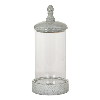 Sona Large Hurricane Lantern With Lid