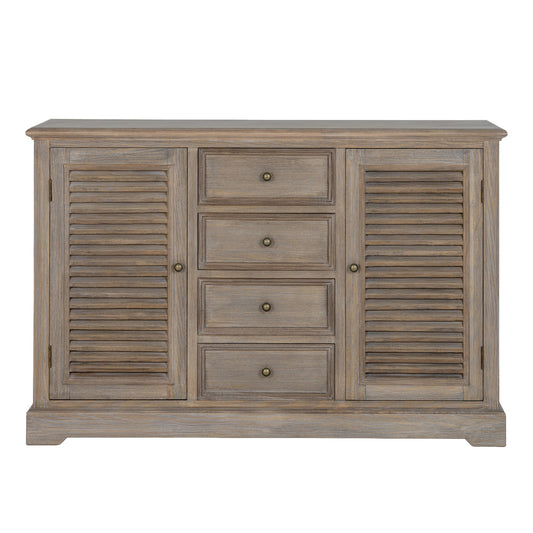 Delphine Collection 2 Door 4 Drawer Large Dresser Base