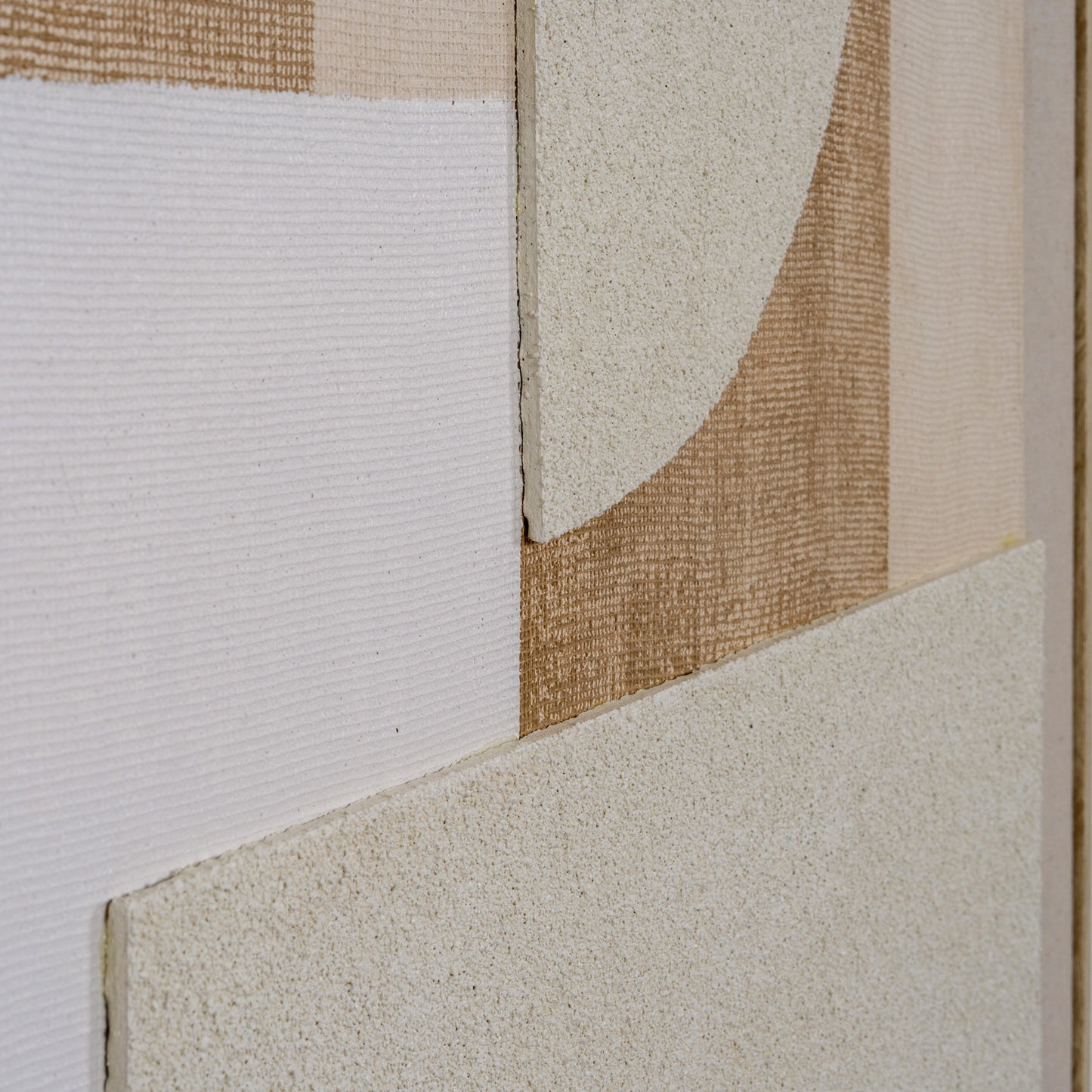 Lumera Linen Textured Canvas in Frame - Handpainted Art