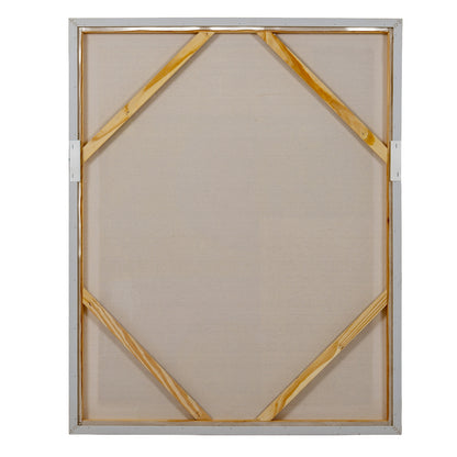Lumera Linen Textured Canvas in Frame - Handpainted Art