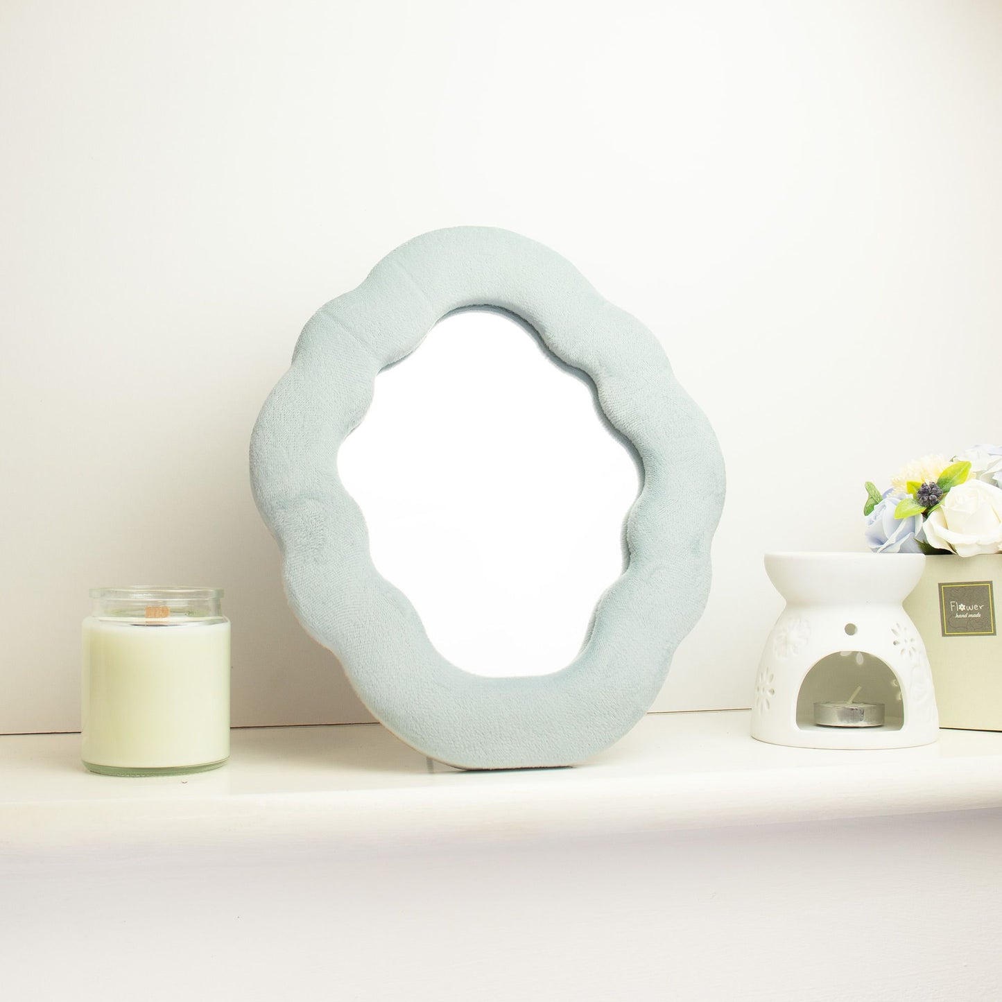 Soft Squiggly Mirror – Cloud – Cloud Blue (28x24x2.3cm) - Image soft-squiggly-mirror--cloud--cloud-blue-28x24x23cm-ssm-01