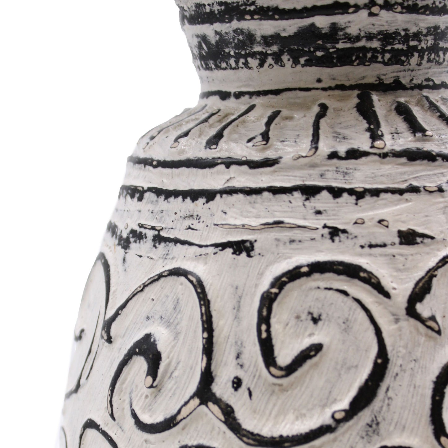 Swirls Shaped Vase - Cream - Image swirls-shaped-vase--cream-bcv-01