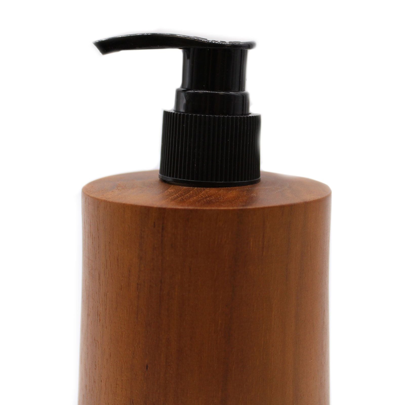Natural Teakwood Soap Dispenser - Taper - Image natural-teakwood-soap-dispenser--taper-nsd-04