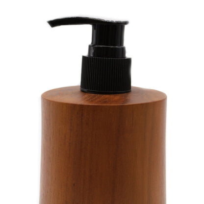 Natural Teakwood Soap Dispenser - Taper - Image natural-teakwood-soap-dispenser--taper-nsd-04