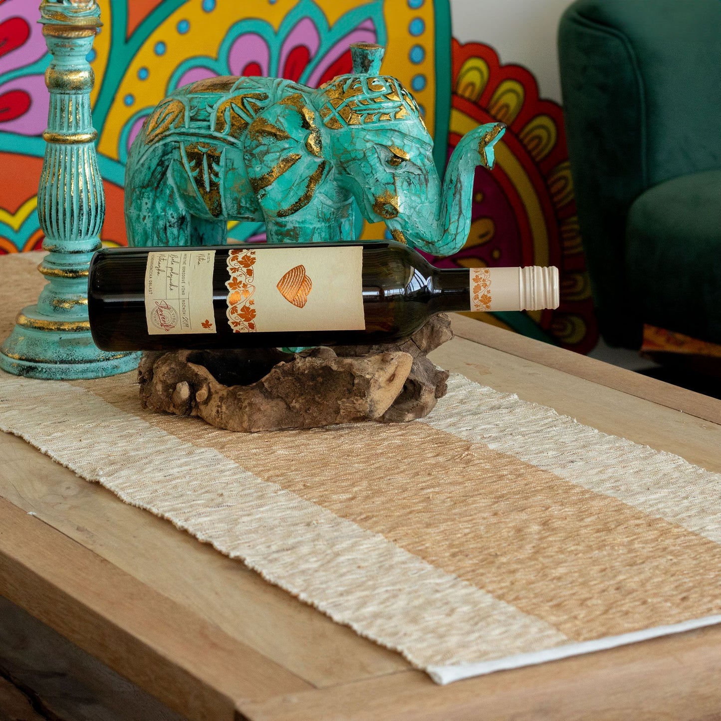 Vetiver Roots Table Runner - Natural - 180cm - Image vetiver-roots-table-runner--natural--180cm-natpm-17