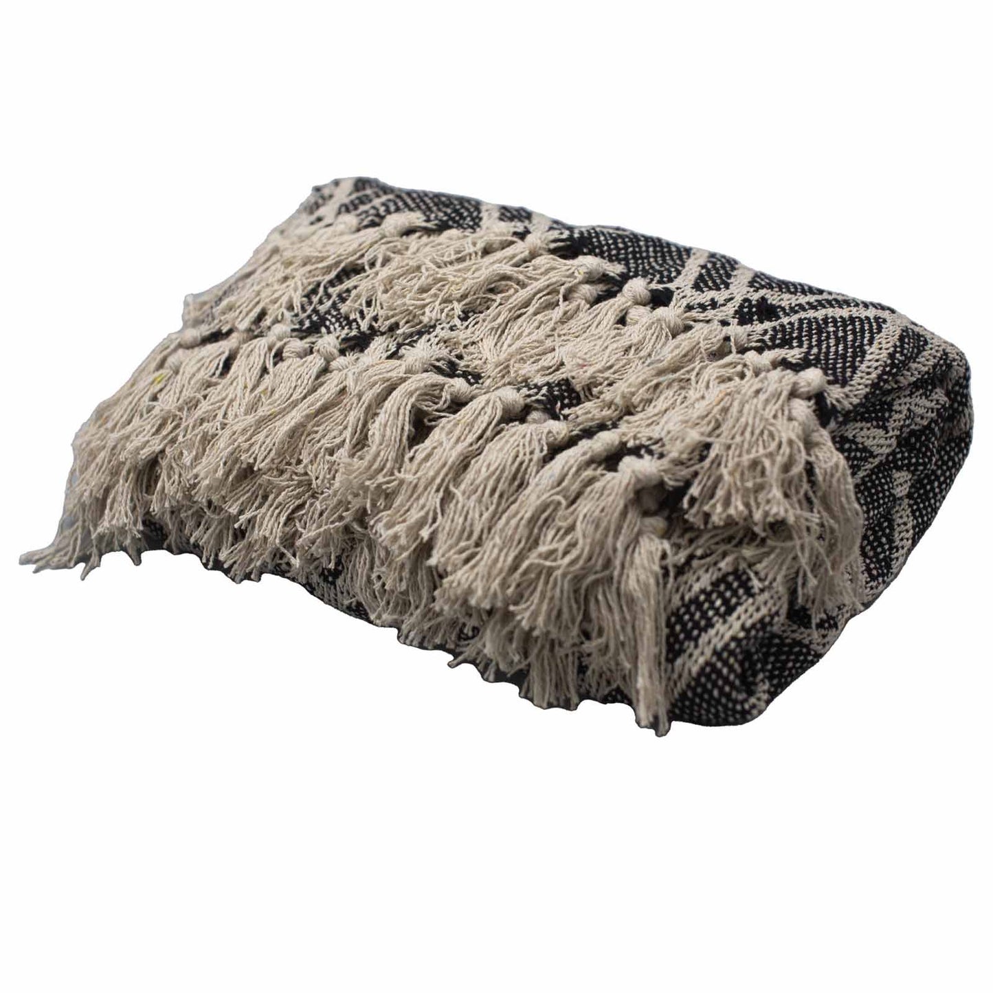 Boho Comfort Throws - Black & Biege Regency - Image boho-comfort-throws--black--biege-regency-bohot-03