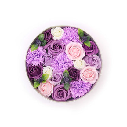 Round Box - Lavender Rose & Carnation - Image round-box--lavender-rose--carnation-sfbx-07