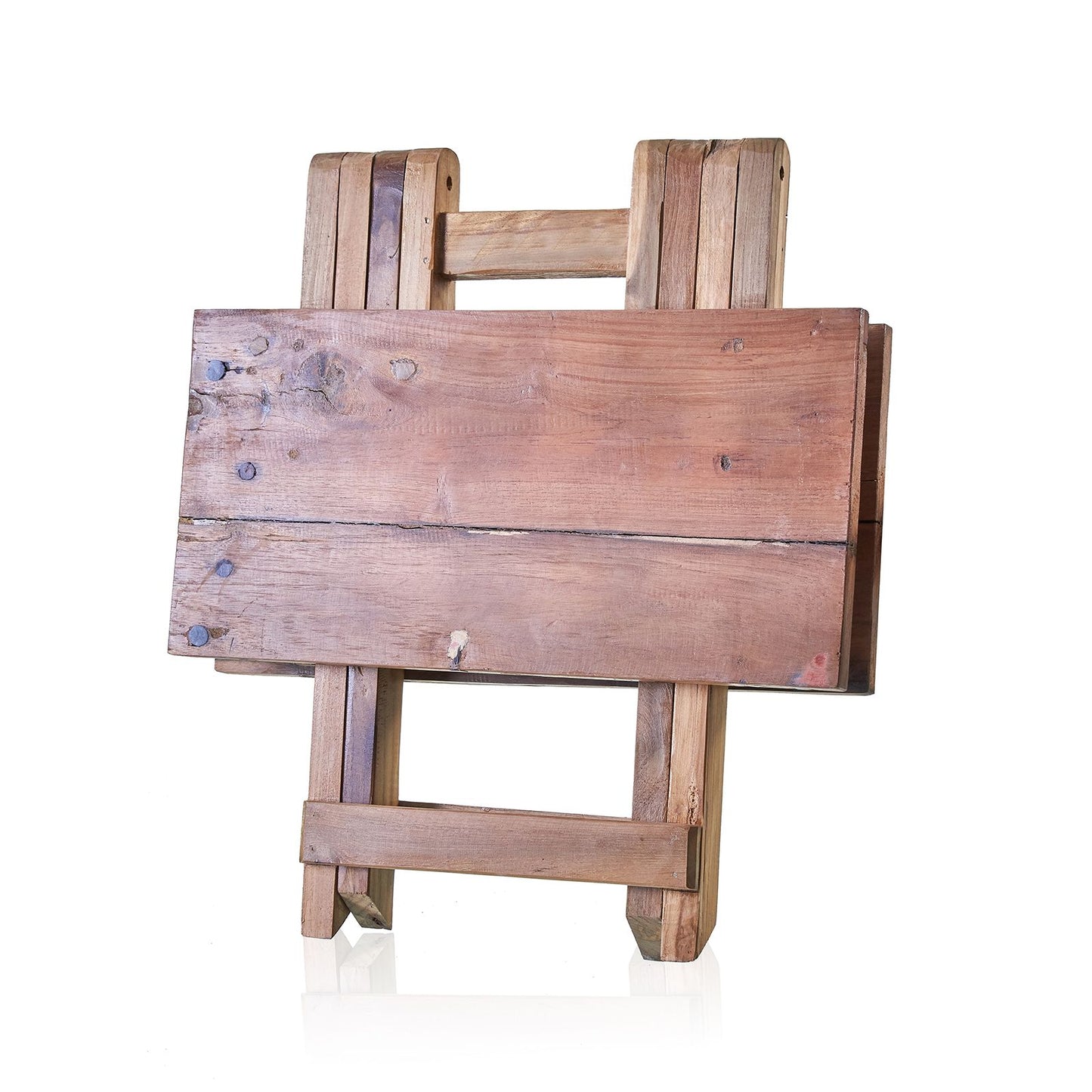 Square Folding Coffee Table - 50cm - Recycled Wood - Image square-folding-coffee-table--50cm--recycled-wood-acshop-10