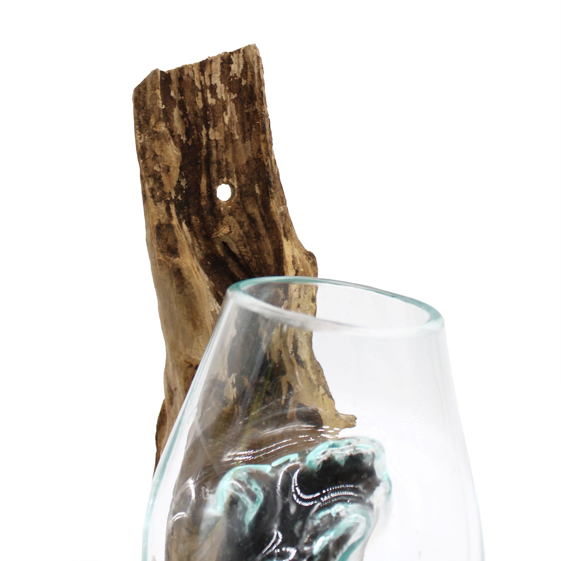 Molten Glass on Wood - Hanging Bowl - Image molten-glass-on-wood--hanging-bowl-mgw-05