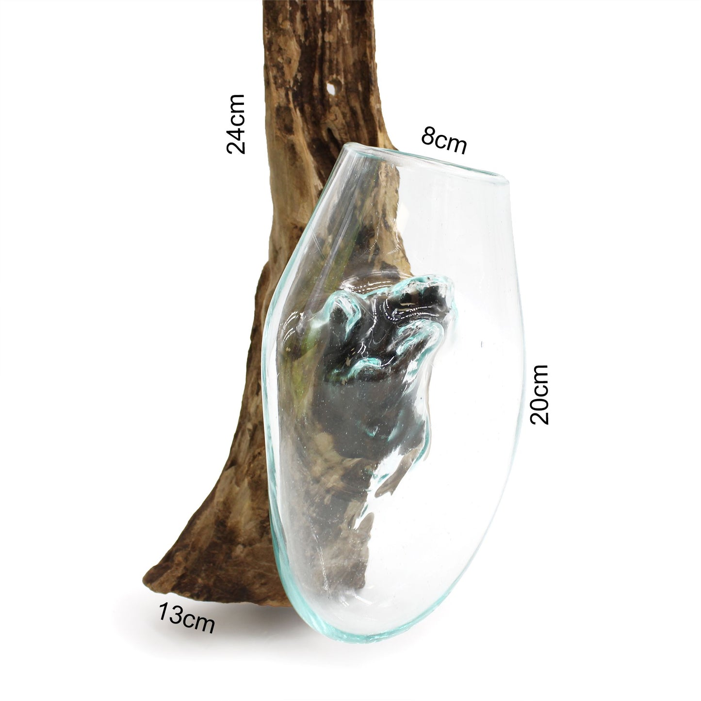 Molten Glass on Wood - Hanging Bowl - Image molten-glass-on-wood--hanging-bowl-mgw-05