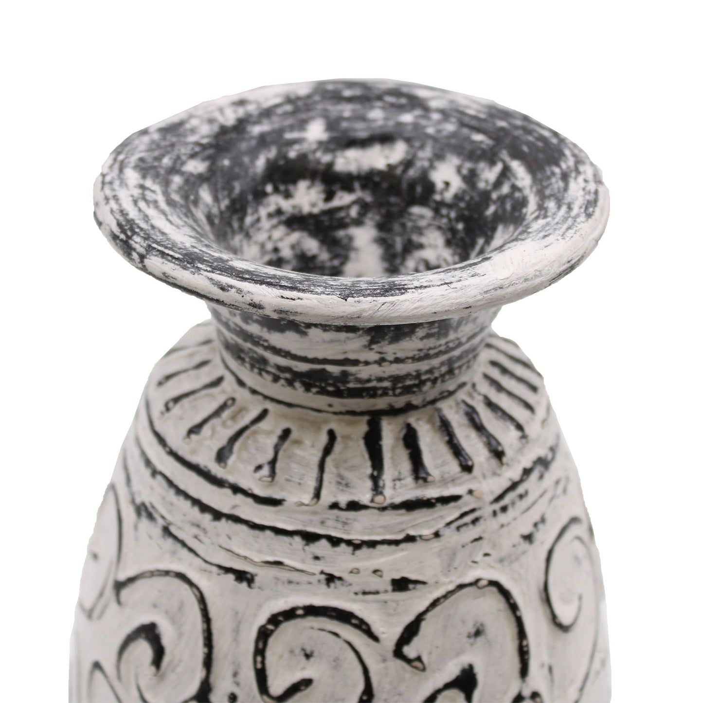 Swirls Shaped Vase - Cream - Image swirls-shaped-vase--cream-bcv-01