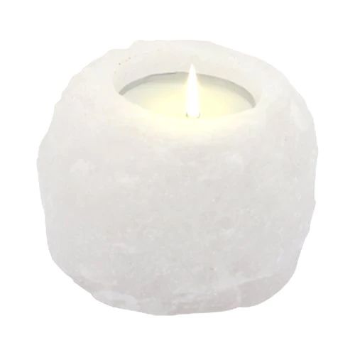 Crystal Rock Himalayan Salt Candle Holder 600-800g - Image crystal-rock-himalayan-salt-candle-holder-600800g-qsalt-08w