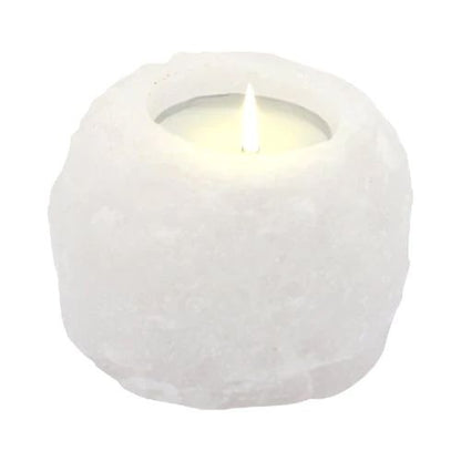Crystal Rock Himalayan Salt Candle Holder 600-800g - Image crystal-rock-himalayan-salt-candle-holder-600800g-qsalt-08w