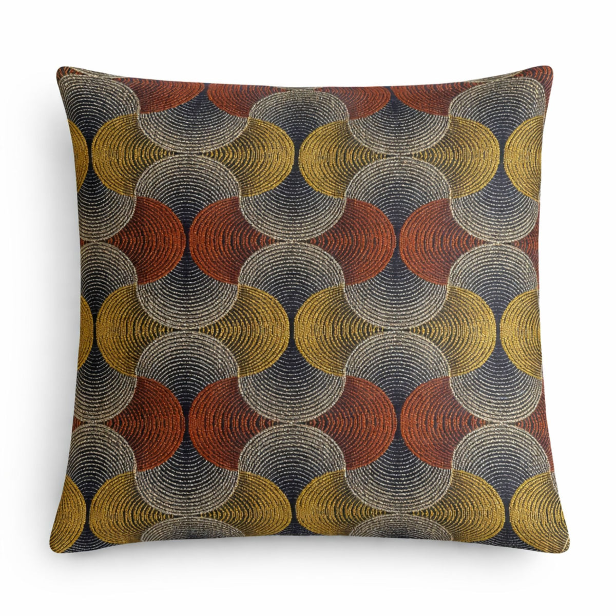 Urban Swirl Cotton Cushion Cover – 45 x 45cm
