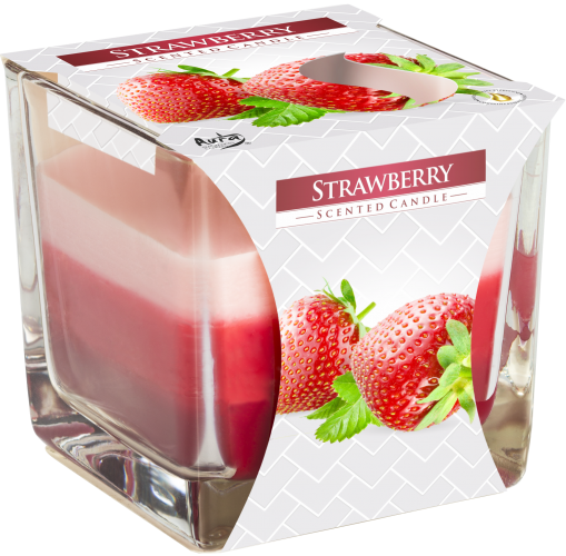 Rainbow Jar Candle - Strawberry - Image rainbow-jar-candle--strawberry-rjc-06