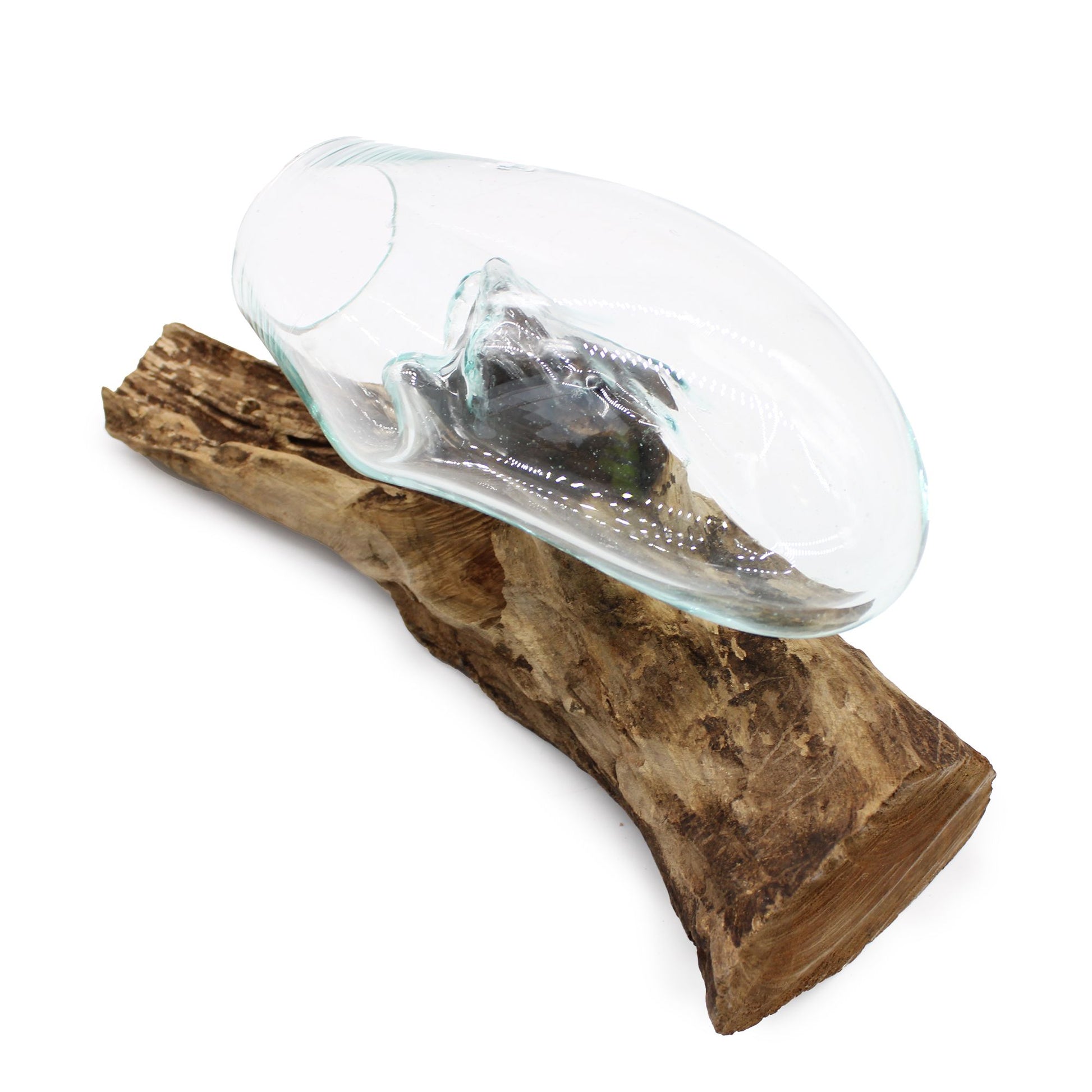 Molten Glass on Wood - Hanging Bowl - Image molten-glass-on-wood--hanging-bowl-mgw-05