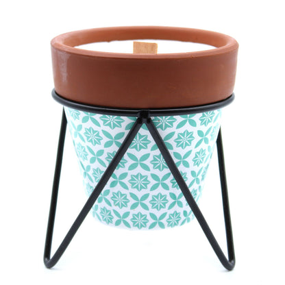 Agnes + Cat Herb Garden Candles - Rosemary - Image agnes--cat-herb-garden-candles--rosemary-achc-01