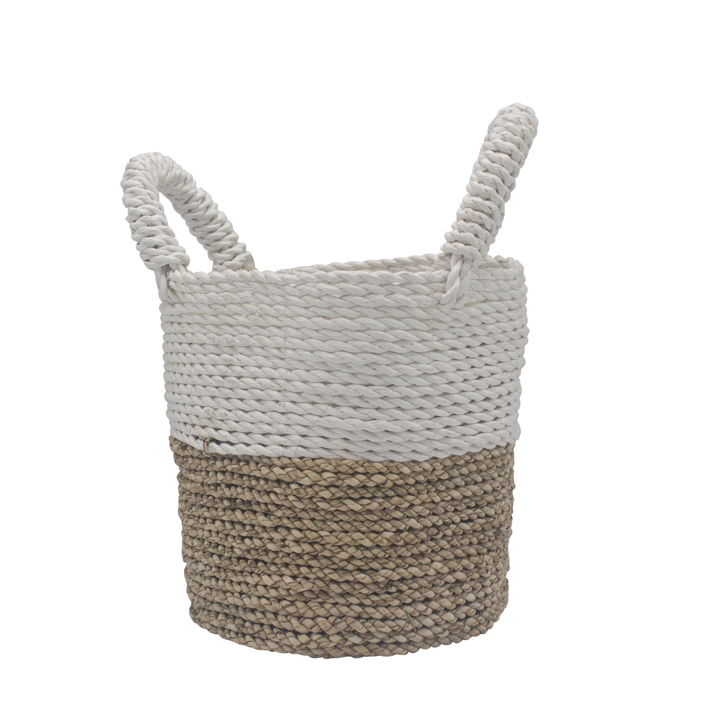 Seagrass Basket Set - Natural White - Image seagrass-basket-set--natural-white-sbs-01