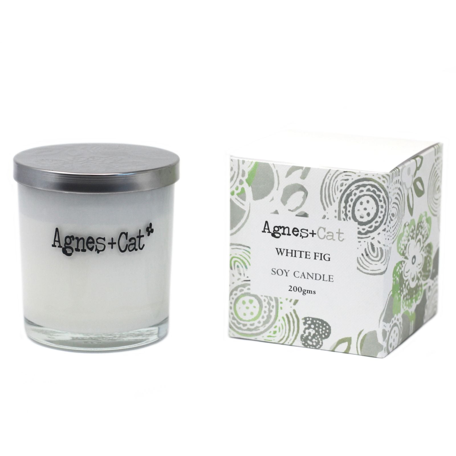 Agnes + Cat Votive Candle - White Fig - Image agnes--cat-votive-candle--white-fig-acvc-20