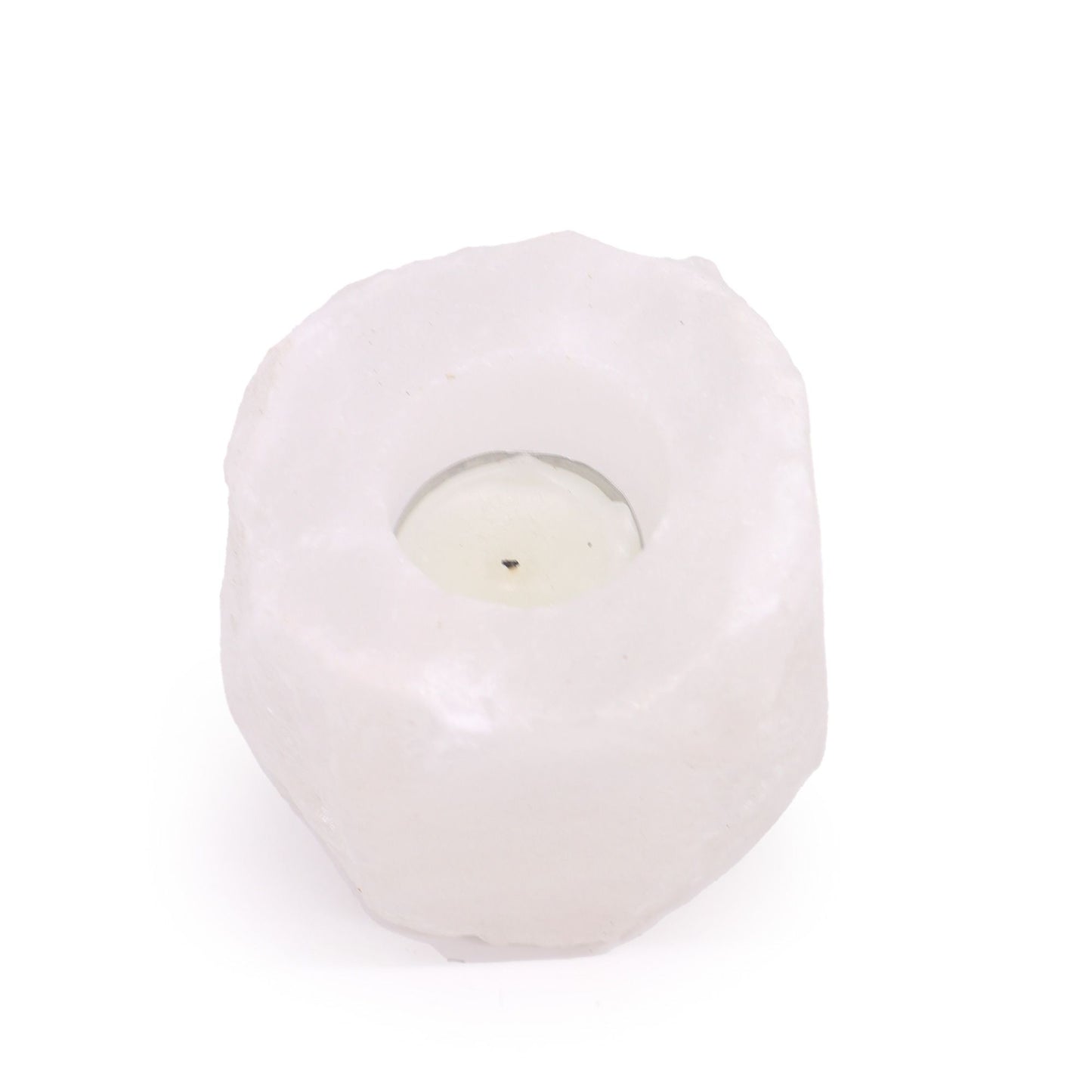 Crystal Rock Himalayan Salt Candle Holder 600-800g - Image crystal-rock-himalayan-salt-candle-holder-600800g-qsalt-08w