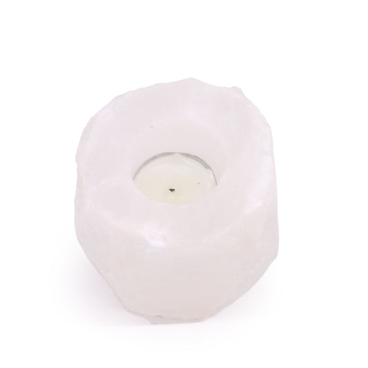 Crystal Rock Himalayan Salt Candle Holder 600-800g - Image crystal-rock-himalayan-salt-candle-holder-600800g-qsalt-08w