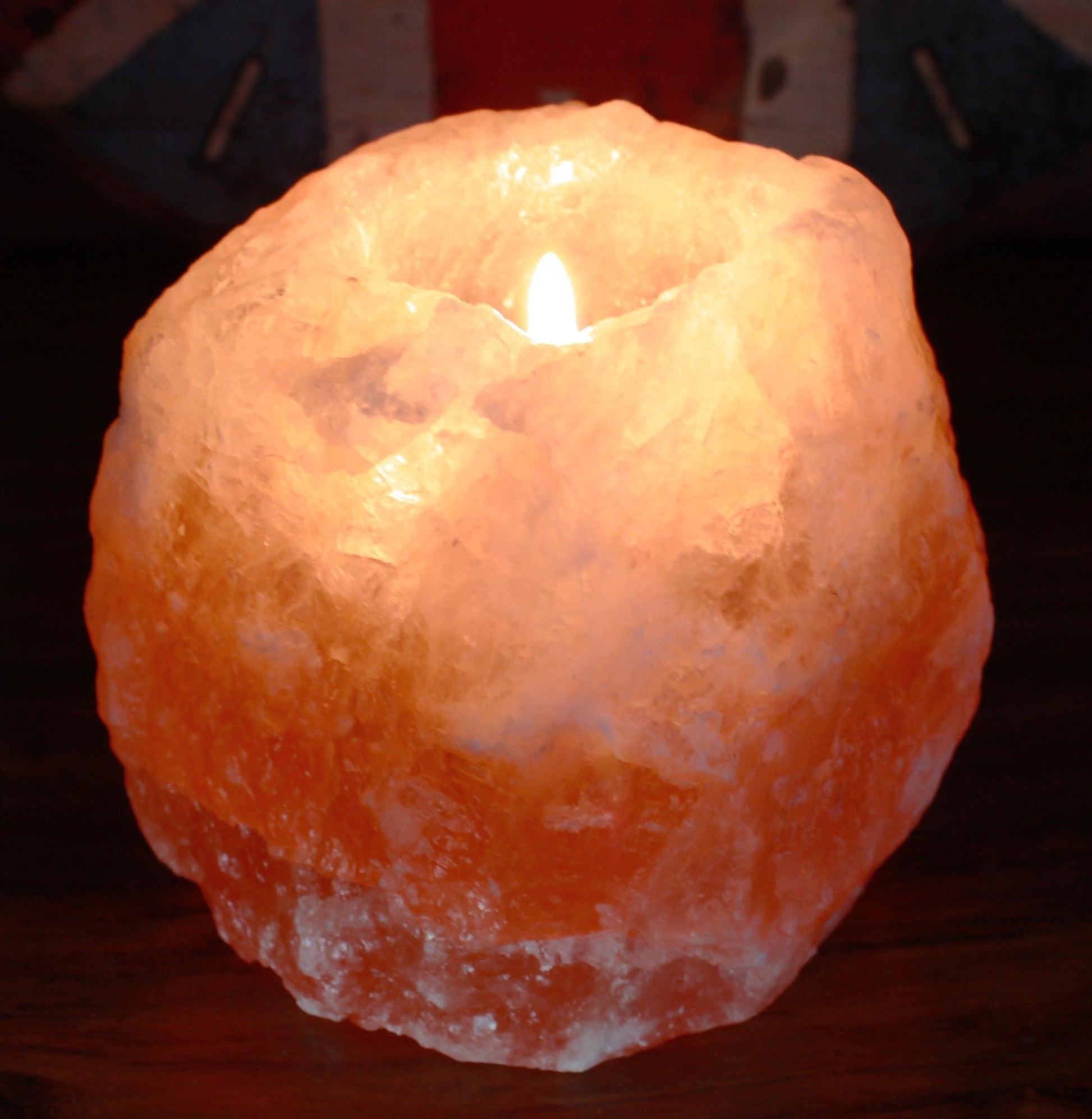 Quality Natural Salt Candle Holder - Image quality-natural-salt-candle-holder-qsalt-08